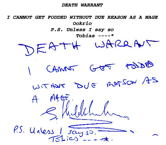 Death Warrant